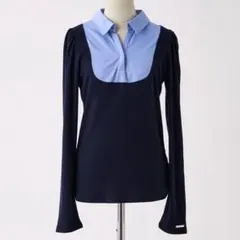 one after another nice clap ドッキングシャツトップス