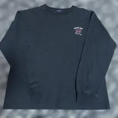 BACK NUMBER ブラック 長袖Tシャツ L