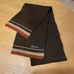 美品 マフラー SIMPLE LIFE メンズ