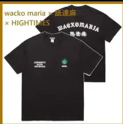 <未使用品>ワコマリア ✖️ ジム・ジャームッシュ Tシャツ 黒 WACKO MARIA（ワコマリア） x JIM JARMUSCH ジム ジャームッシュ ONLY