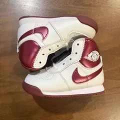 9cm 白 赤 ベビー ジョーダン