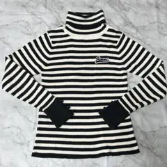 140cm SISTER JENNY ボーダー タートルネックセーター