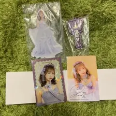 一番くじ　フルーツジッパー　 仲川瑠夏　アクスタ　チャーム　ステッカー