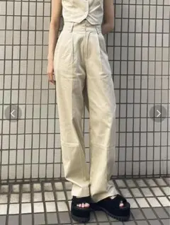 【EMODA】ハイウエストルーズパンツ