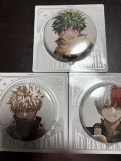 僕のヒーローアカデミア ヒロアカ 缶バッジ JCS限定 ジャンプショップ　3個
