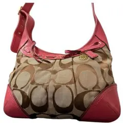 【極美品】COACH コーチ ソーホーワンショルダーレッド 三層収納 極美品】COACH コーチ ソーホーワンショルダーレッド 三層収納 - メルカリ