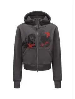 マザリ×GALFY×GEKIROCK CLOTHINGダメージ加工ジップパーカー - メルカリ