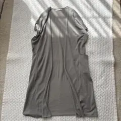 evam eva リネンローブベスト✴︎極美品