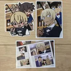 名探偵コナンメモリアルカットFILE.3Ｊ賞ブロマイ&ステッカーセット安室透