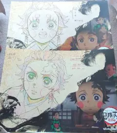 鬼滅の刃 ufotable ダイニング 遊郭編ランチョンマット 炭治郎伊之助善逸 販売グッズ / ufotable Cafe × テレビアニメ「鬼滅の刃」遊郭編