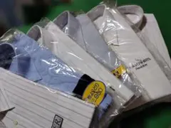 土日だけびっくりセール‼️ ワイシャツ6枚セット 40ー80位の サイズ 未使用品