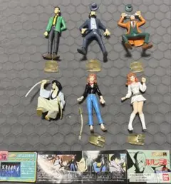 バンダイ HGシリーズ ルパン三世 フィギュア8体セット - メルカリ