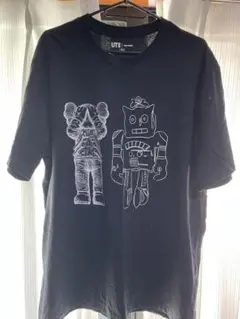 UT KAWS x WARHOL Tシャツ XL ブラック