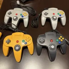ニンテンドー64コントローラー 4個 【ジャンク】