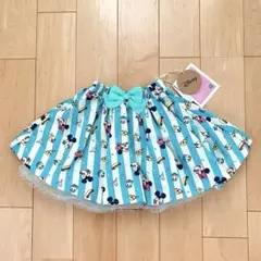 新品タグ付き　ディズニー　ミッキー　ミニー　スカート　しまむら　90㎝