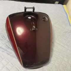 YAMAHA タンク 黒/金 YAMAHA SR400 純正タンク 黒