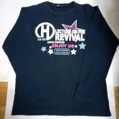 長袖ロンTシャツ 黒