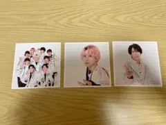 【公式写真】Snow Man カウコン2021 ましかくフォト 3枚セット