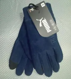 Mサイズ　CW-3050　マイクロフリースグローブ　ネイビー　PUMA
