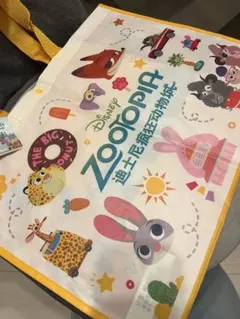 （上海限定）ディズニーランド正規品ズートピア トートバッグ