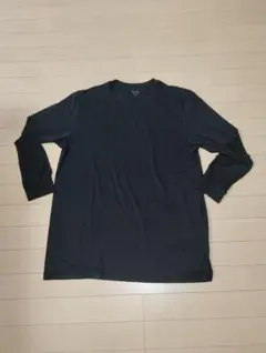 UNIQLO ヒートテック 長袖カットソー 黒 XXL