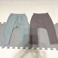 値下げ☆サルエルパンツ　2色セット