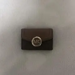Michael Kors 三つ折り財布 ブラウン/ブラック