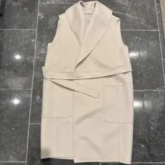 'S MaxMara ウールベスト ジレ アイボリー