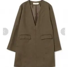 Ray BEAMS Vネック ジャケット ディテール ワンピース/セットアップ