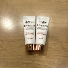 ダルバ トーンアップサンクリーム 日焼け止めクリーム ピンク 10ml×2