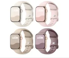 4枚入りKnossen コンパチブル Apple Watch バンド 38mm…