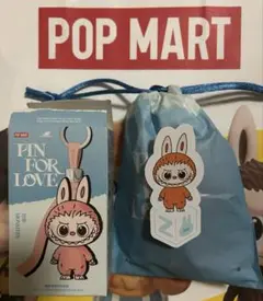 正規品 PIN FOR LOVE LABUBU 【Z】ミニラブブ アルファベット