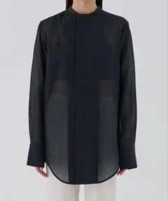 【ENOF】SHEER BLACK SHIRT Lサイズのサムネイル