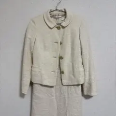 【suivi.】スーツ セットアップ ワンピース ツイード 卒業式 入学式 受験