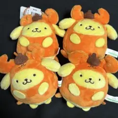 サンリオキャラクターズ　カニエビマスコット　ポムポムプリン　7点セット サンリオキャラクターズ カニエビマスコット ポムポムプリン 7点セット