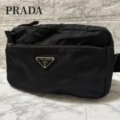 美品✨PRADA プラダ ナイロン ショルダーバッグ ブラック カメラバッグ