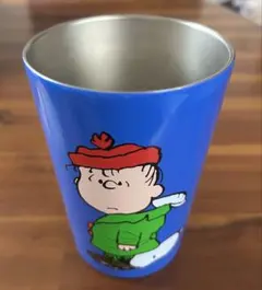 ★未使用★【PEANUTS】チャリーブラウン＆スヌーピー ステンレスタンブラー★