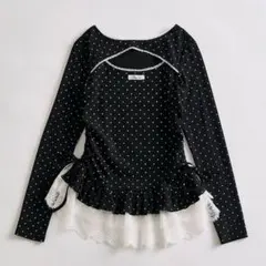 OLIVE des OLIVE レースティアードチュニック
