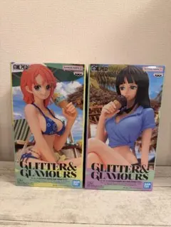 ワンピース GLITTER&GLAMOURS ナミ ロビン　箱無しのサムネイル