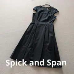Spick and Span ブラック 半袖 ワンピース シンプル セレモニーのサムネイル