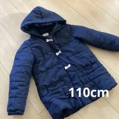 Funcanorm ネイビー中綿コート110cm