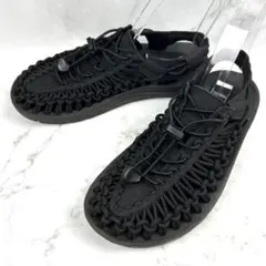 【美品】 KEEN UNEEK キーン ユニーク オールブラック 23.5のサムネイル