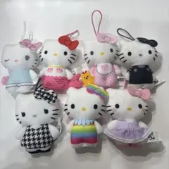 ハローキティ　50周年　ぬいぐるみ　マクドナルド　ハッピーセット　7点セット
