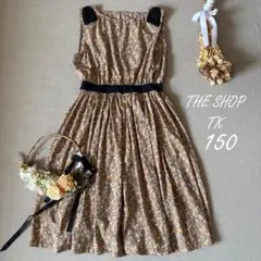 THE SHOP TK ザ ショップ ティーケー 肩リボンワンピース150のサムネイル