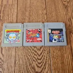 ゲームボーイソフト　セット　遊戯王　ザキングオブファイターズ　ウルトラマン倶楽部