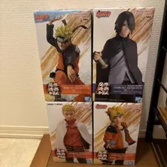 NARUTO 忍界造形列伝 フィギュア ４体セットのサムネイル