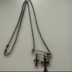 t*様 クロムハーツ ネックレス トップ ボールチェーン シルバー
