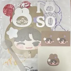 NCTWISH シオン うちわ 反射ステッカー 다님 ダニム