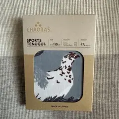 CHAORASスポーツてぬぐい 【ライチョウ ウィンター】