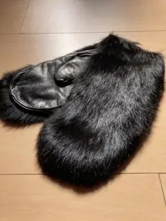 caridei ミトン　ラビット　ファー　グローブ